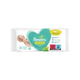 PAMPERS - New Baby Wipes | 50τμχ