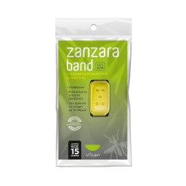 ZANZARA - Εντομοαπωθητικό Βραχιόλι Κίτρινo (S/M)