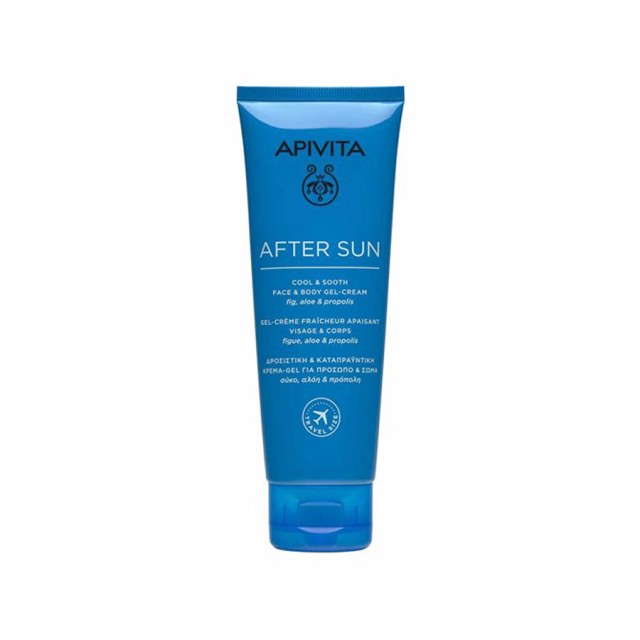 APIVITA - After Sun Cool & Sooth Face & Body Gel Cream ( travel size) | 100ml
