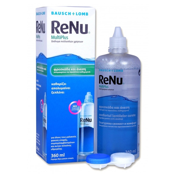 BAUSCH & LOMB - ReNu MultiPlus Υγρό Διάλυμα Φακών Επαφής | 360ml