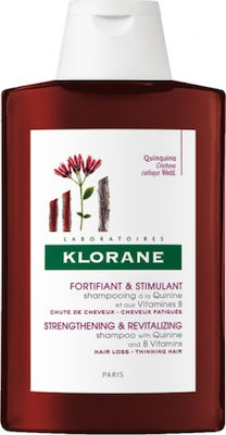 Klorane Quinine Strengthening & Revitalizing Σαμπουάν κατά της Τριχόπτωσης για Όλους τους Τύπους Μαλλιών 200ml