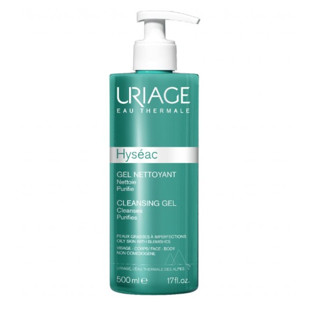 URIAGE - Hyseac Cleansing Gel Combination To Oily Skin | 500ml