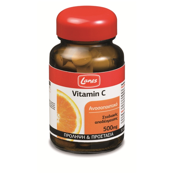 LANES - Vitamin C 500mg | 30 tabs