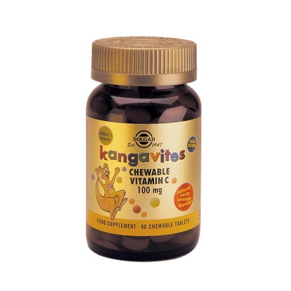 SOLGAR - Kangavites Vitamin C 100mg | 90chew.tabs