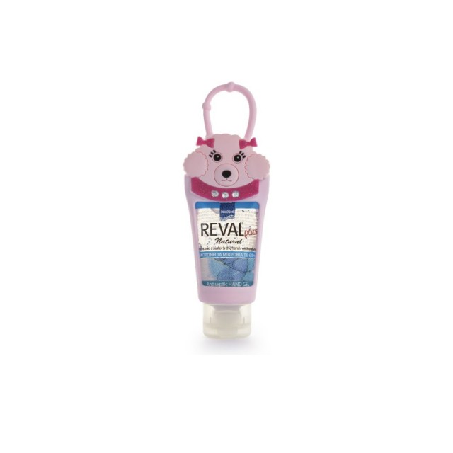INTERMED - Reval Plus Natural Kids Antiseptic Hand Gel Pink Dog | 30ml