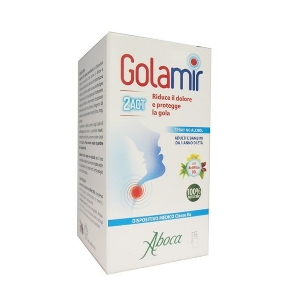 ABOCA - Golamir 2ACT Spray χωρίς Αλκοόλ | 30ml