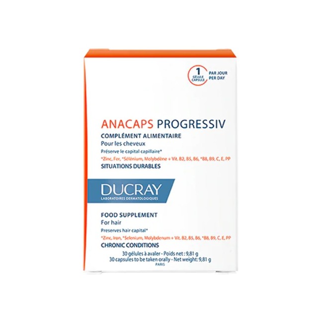 DUCRAY - Anacaps Progressiv |  2x30Caps 