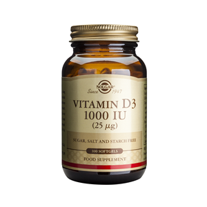 SOLGAR - Vitamin D-3 1000IU | 100softgels