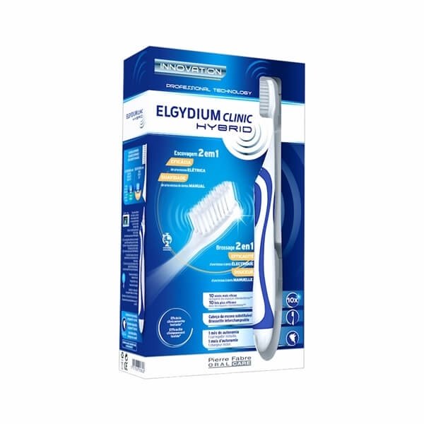 ELGYDIUM - Clinic Hybrid Toothbrush Μπλε | 1τμχ