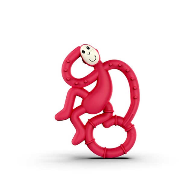 Matchstick Monkey - Mini Teether 0+ Red | 1τμχ