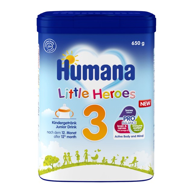 HUMANA - Optimum 3 Ρόφημα γάλακτος σε σκόνη | 650gr