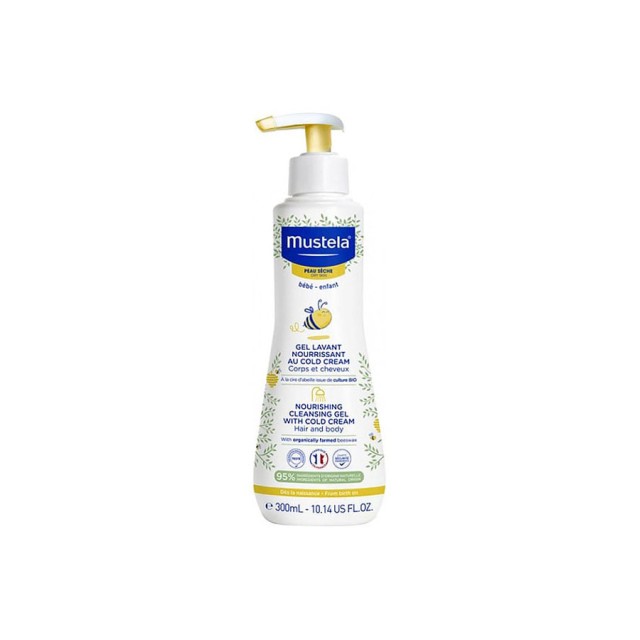 MUSTELA - Nourishing Cleansing Gel with Cold Cream | 300ml
