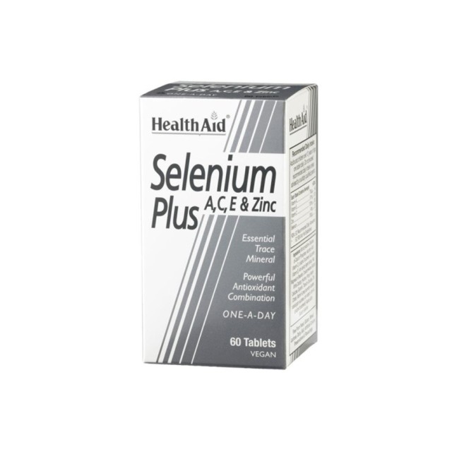 HEALTH AID - Selenium Plus A, C, E & Zinc | 60 tabs