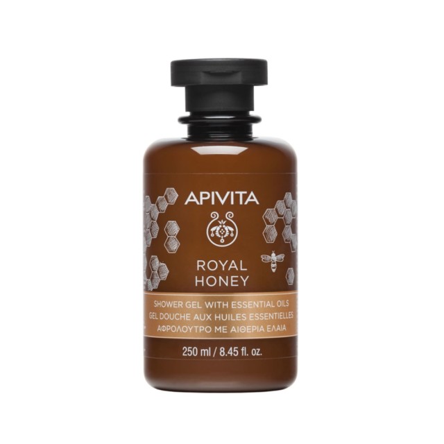 APIVITA - Royal Honey Shower Gel with Essential Oils | 250ml