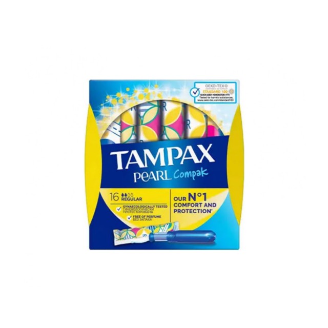 TAMPAX - Compak Pearl Regular | 16τμχ