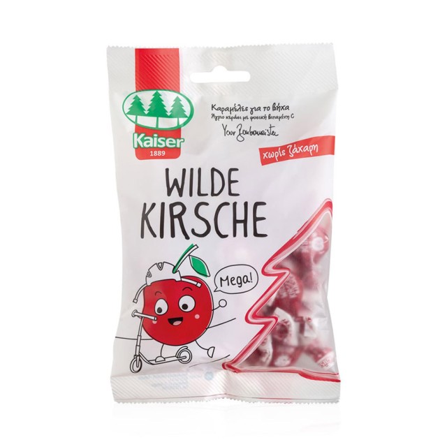 KAISER - Wild Cherry Παιδικές Καραμέλες | 60gr