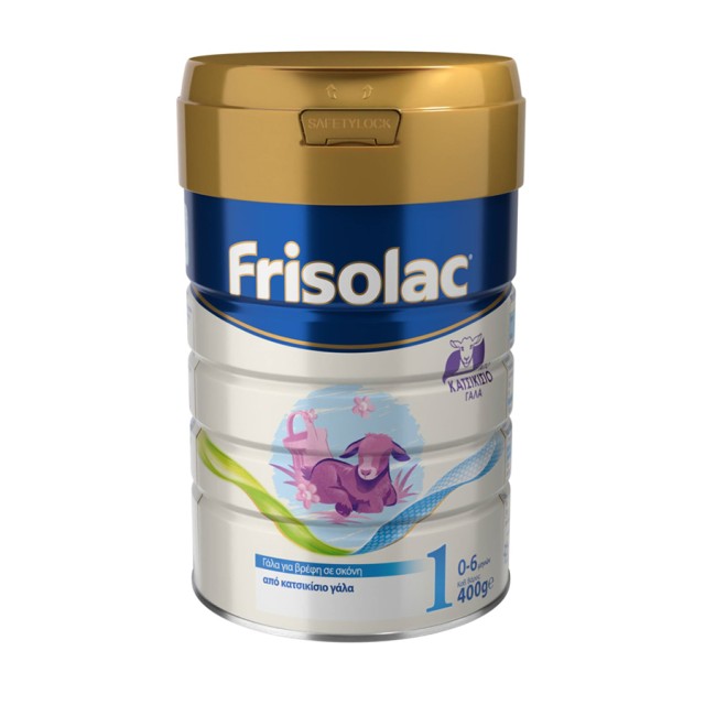 NOYNOY - Frisolac Goat Κατσικίσιο Γάλα 0-6 Μηνών | 400gr