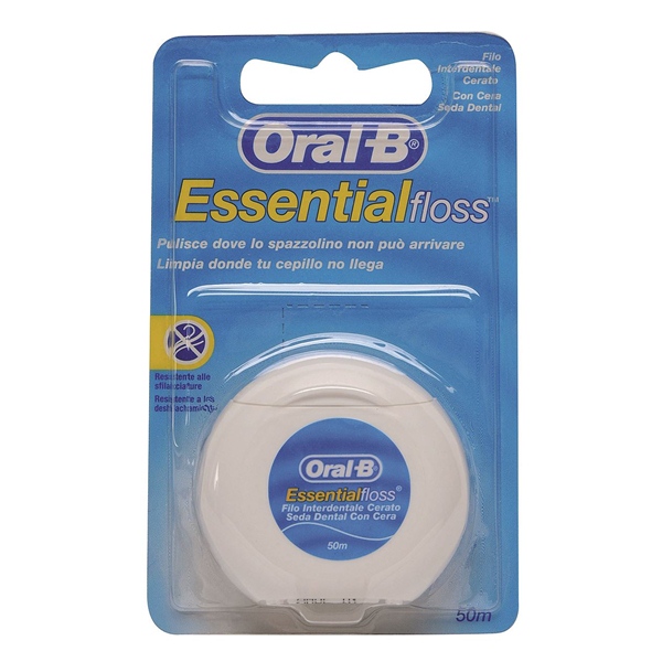 ORAL-B - Essential Floss Κηρωμένο Οδοντικό Νήμα | 50m