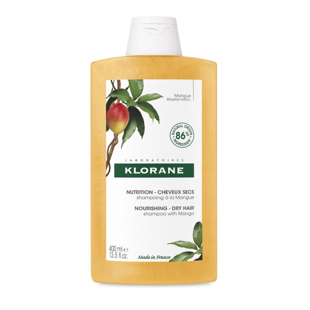 KLORANE - Shampoo Beurre De Mangue για Ξηρά Μαλλιά  | 400ml