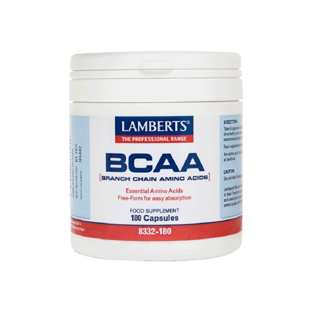 LAMBERTS - BCAA Branch Chain Amino Acids | 180 Caps