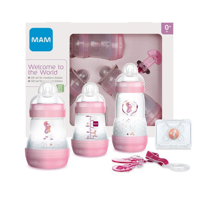 MAM - Welcome to the world Gift Set Girl 0m+ | 5τμχ