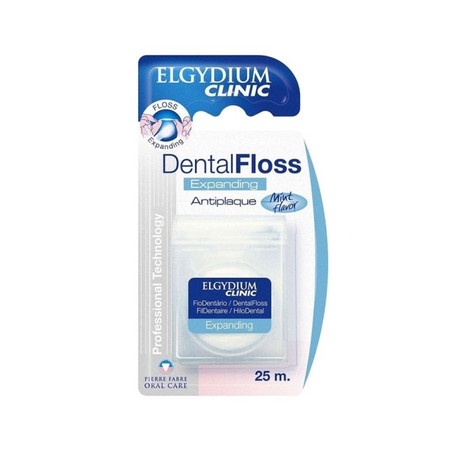ELGYDIUM - Clinic Dental Floss Expanding Mint flavor | 25m