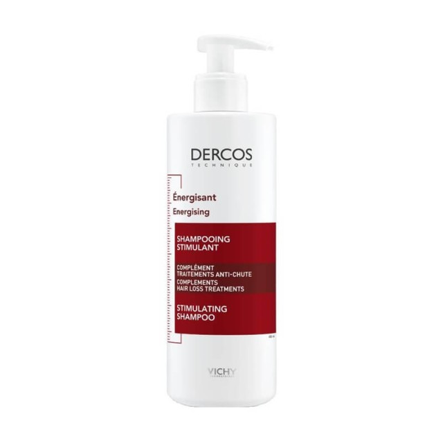 VICHY - Dercos Energising Shampoo Anti-Ηairloss με Aminexil | 400ml