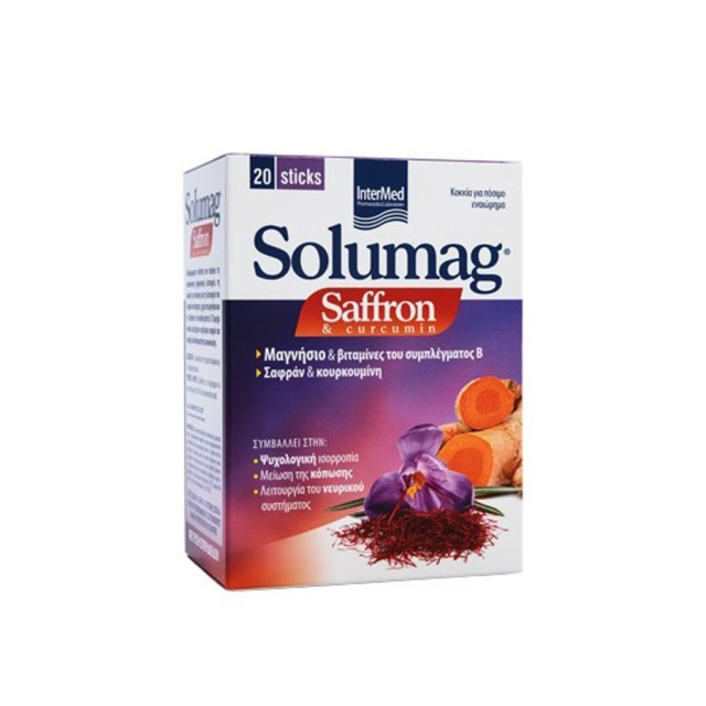 INTERMED - Solumag Saffron & Curcumin | 20sach