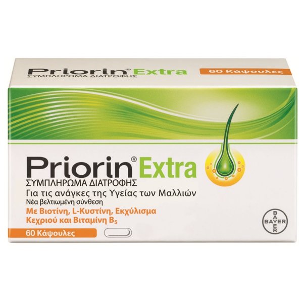PRIORIN - Extra Συμπλήρωμα Διατροφής | 60caps