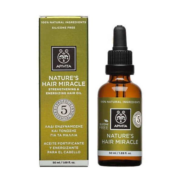 APIVITA - Natures Miracle Hair Oil με Πρόπολη | 50ml