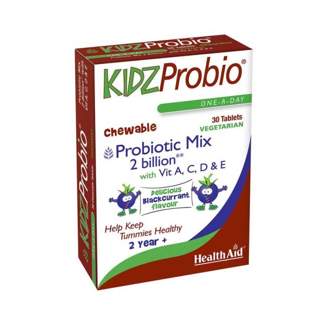 HEALTH AID - Kidz Probio Chewable | 30Tabs