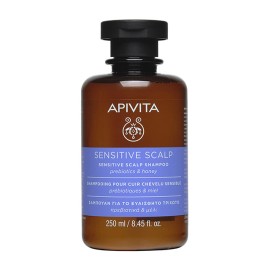 APIVITA - Sensitive Scalp Σαμπουάν με Πρεβιοτικά & Μέλι | 250ml