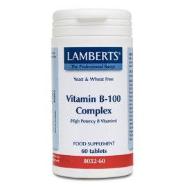 LAMBERTS - Vitamin B-100 Complex | 60 tabs
