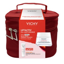 Vichy Νεσεσέρ με Liftactiv H.A Anti-Wrinkle Κρέμα Ημέρας, 50ml & Capital Soleil Uv-Age Daily Spf50+, 15ml