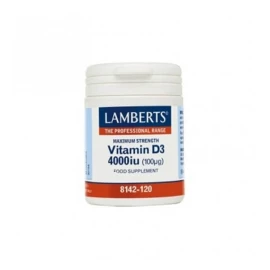 LAMBERTS - Vitamin D3 4000 IU (100μg) | 30caps