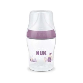 NUK Perfect Match Αnti-Colic Πλαστικό Μπιμπερό με Δείκτη Ελέγχου Θερμοκρασίας 0m+, 150ml