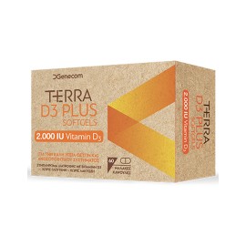 GENECOM - Terra D3 Plus Softgels 2.000iu | 60tabs