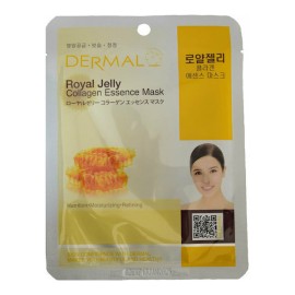 Dermal Collagen Essence Royal Jelly Μάσκα Προσώπου για Αναζωογόνηση & Λάμψη, 1τεμ