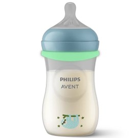 Philips Avent Natural Response Nighttime SCY903/81 Πλαστικό Μπιμπερό 3-6m, 260ml