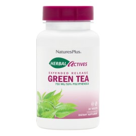 Natures Plus Green Tea (Chinese)(Camellia sinensis) 750mg extended release 30tabs