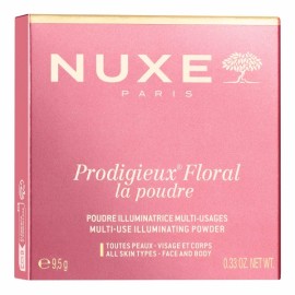 Nuxe Prodigieux Floral La Poudre Multi Use Illuminating Powder All Skin Types Face & Body, 9,5g