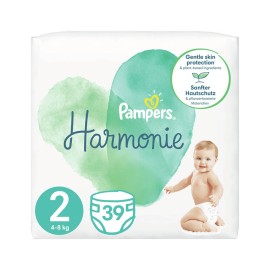 PAMPERS - Harmonie Πάνες No.2 (4-8 kg) | 39 τμχ