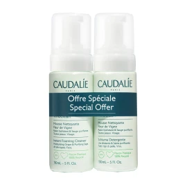 Caudalie Vinoclean Instant Foaming Cleanser Duo 2x150ml