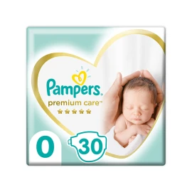 PAMPERS - Premium Care Πάνα No.0 (1-2,5kg) | 30τμχ