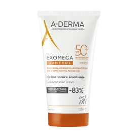 A-Derma Exomega Control Creme Solaire Emolliente SPF50 150ml