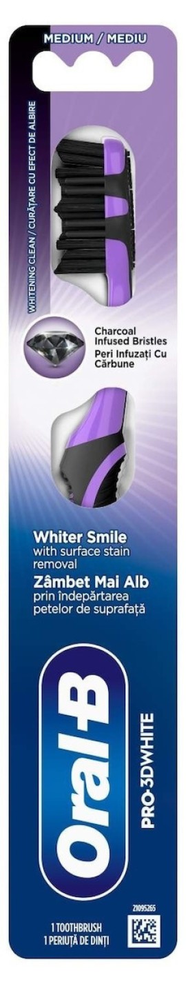 Oral -B Pro-3D White Οδοντόβουρτα Medium, 1τμχ