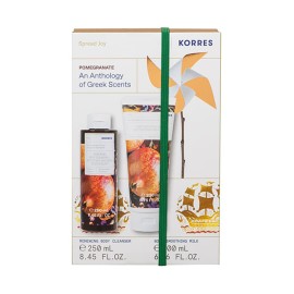 Korres Promo Pomegranate Grove Renewing Αφρόλουτρο 250ml & Pomegranate Grove Smoothing Ενυδατικό Γαλάκτωμα Σώματος 200ml