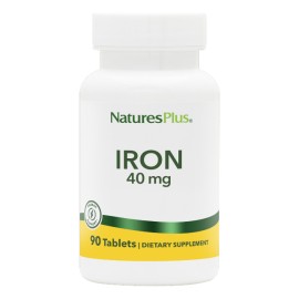 Natures Plus Iron 40mg 90tabs