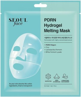 Dermal Seoul Face PDRN Hydrogel Melting Mask Μάσκα Προσώπου για Ενυδάτωση & Επανόρθωση, 1τεμ
