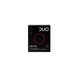 DUO - Extra Thin Premium Condoms | 3τμχ